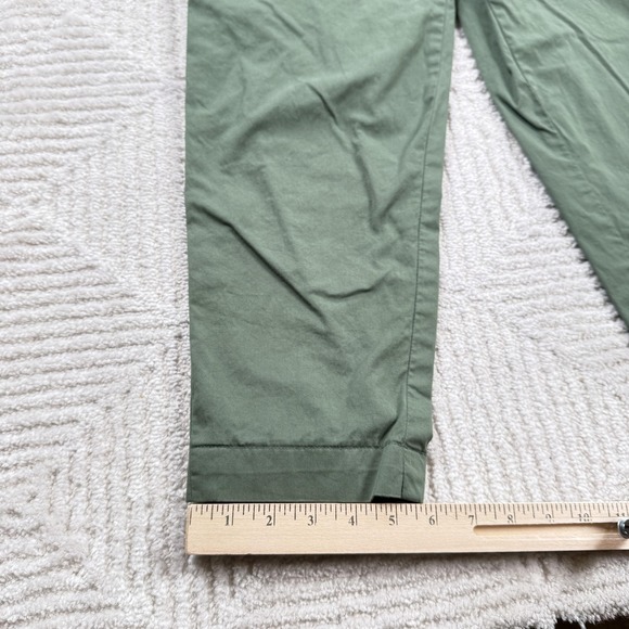 Everlane Pants Womens 00 Pleated Barrel Chino Twill Work Office Casual Tappered - Picture 3 of 12